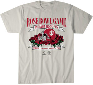 Indiana Football 2025 Rose Bowl Game T-Shirt