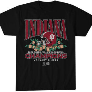 Indiana Football CFP Peach Bowl Champions T-Shirt