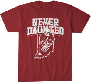 Indiana Football Never Daunted T-Shirt