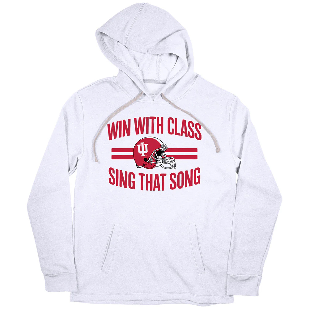 Indiana Football Win With Class, Sing That Song Shirt 2 Indiana Football Win With Class, Sing That Song Shirt - Image 2