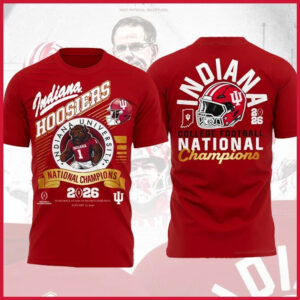 Indiana Hoosier College Football 2026 National Champions Shirt