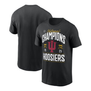 Indiana Hoosiers 2025-2026 CFP Champions Locker Room T-Shirt