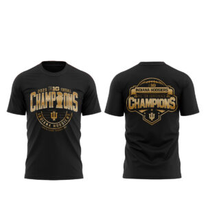 Indiana Hoosiers 2025 Big Ten Football Champions Shirt