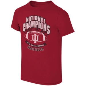 Indiana Hoosiers 2025 National Champions Undefeated T-Shirt