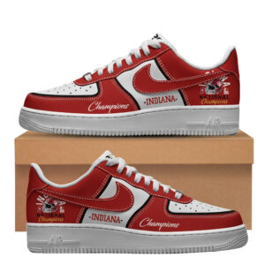 Indiana Hoosiers 2026 College Football National Champions Air Force 1 Shoes Sneakers
