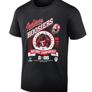 Indiana Hoosiers 2026 National Championship Bound Mascot T-Shirt