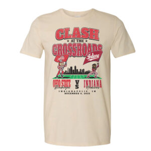 Indiana Hoosiers Big 10 Championship Mascot Showdown T-Shirt