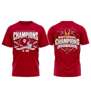 Indiana Hoosiers Champions 2026 Shirt