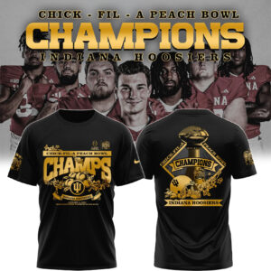 Indiana Hoosiers Chick-fil-A Peach Bowl Champions Shirt