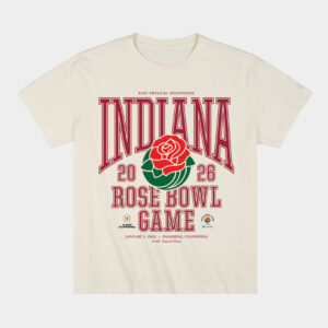 Indiana Hoosiers "Fast. Physical. Relentless." 2026 Rose Bowl Game T-Shirt