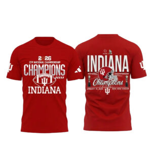 Indiana Hoosiers Football 2026 CFP National Champions Shirt