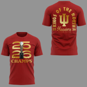 Indiana Hoosiers National Champions 2026 King Of The North Shirt