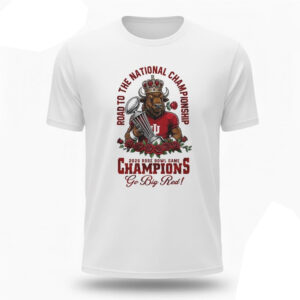 Indiana Hoosiers Road To The National Championship 2026 NCAA Rose Bowl Game T-Shirt