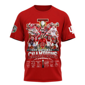 Indiana Hoosiers Undefeated 16 Season 2026 National Championship Shirt