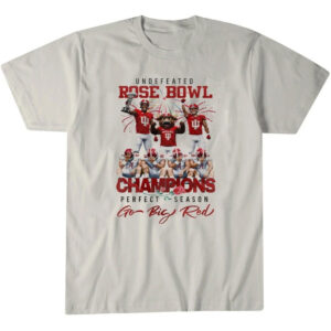 Indiana Hoosiers Undefeated Season Go Big Red T-Shirt