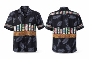 Island Girls Serving Drinks Beer Hawaiian Shirt