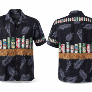 Island Girls Serving Drinks Beer Hawaiian Shirt