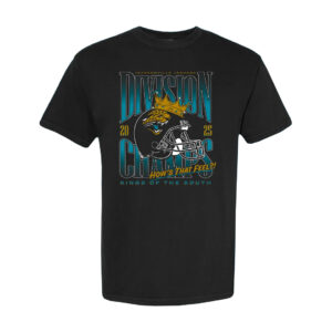 Jacksonville Jaguars 2025 Division Champs King of The South T-Shirt