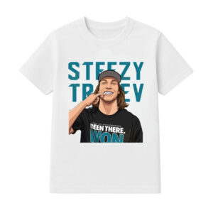 Jacksonville Jaguars Trevor Lawrence Steezy Trev 2025 AFC South Champions T-Shirt