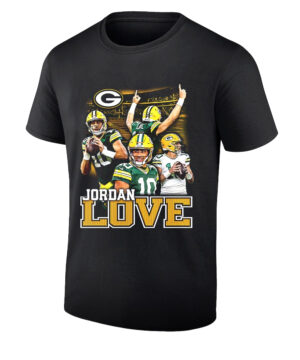 Jordan Love Green Bay Packers Football League Notorious Shirt