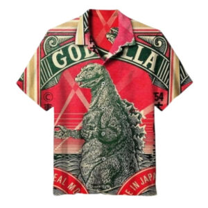 King Of Monster Toho Godzilla Hawaiian Shirt
