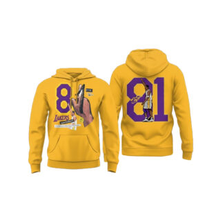 Kobe Bryant 20th Anniversary 81 Points Hoodie