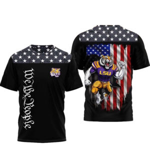 LSU Tigers NCAA We The People T-Shirt