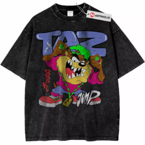 Looney Tunes Tasmanian Devil Washed T-Shirt