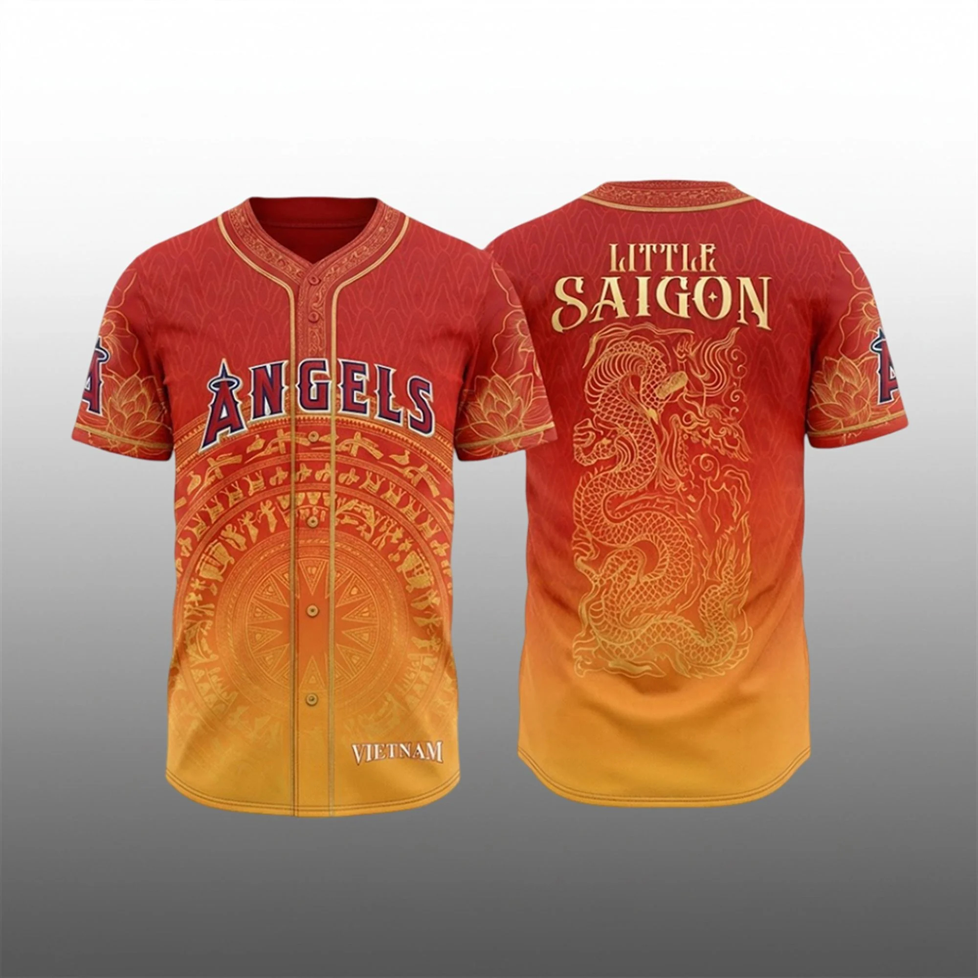 Los Angeles Angels Vietnamese Heritage Night Baseball Jersey 2026 1 Los Angeles Angels Vietnamese Heritage Night Baseball Jersey 2026