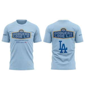 Los Angeles Dodgers Love Los Angeles Community Tour Shirt