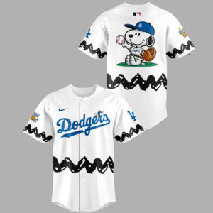 Los Angeles Dodgers x Peanuts Night 2026 Baseball Jersey
