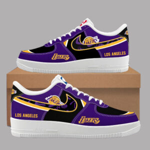 Los Angeles Lakers Sport Air Force 1 Shoes Sneakers