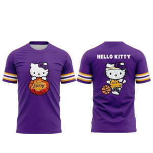 Los Angeles Lakers x Hello Kitty Love Is In The Air 2026 Shirt