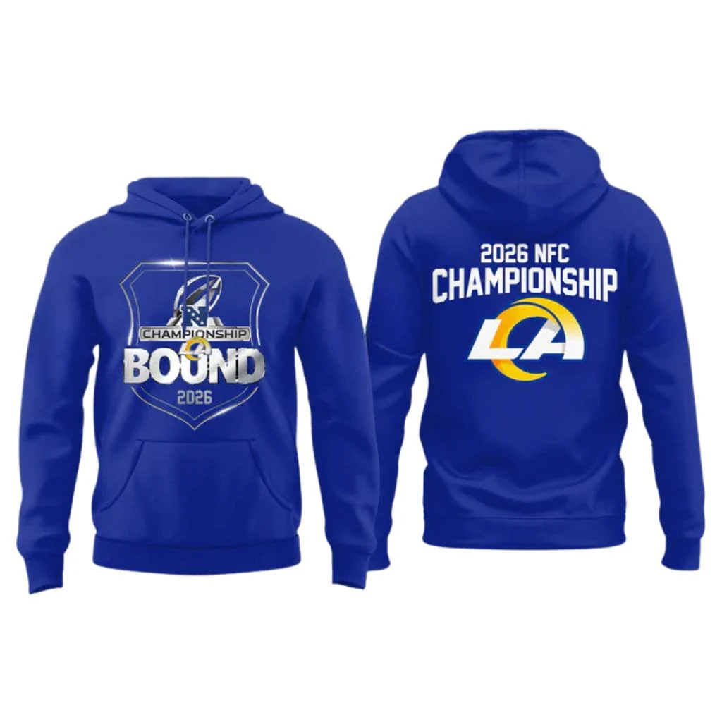 Los Angeles Rams 2026 Champions Bound Hoodie 1 Los Angeles Rams 2026 Champions Bound Hoodie