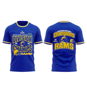 Los Angeles Rams 2026 NFC Division Champions Blue Shirt
