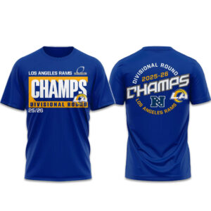 Los Angeles Rams Divisional Round Champions 2025-2026 Shirt