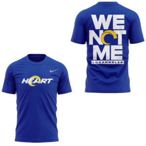 Los Angeles Rams Heart 2026 We Not Me Shirt