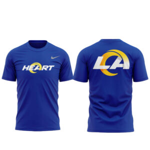 Los Angeles Rams Heart Logo 2026 Shirt