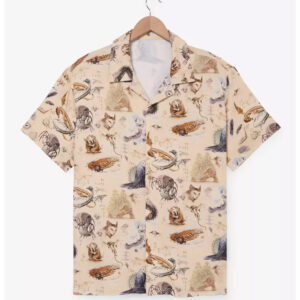 Magic The Gathering x Avatar The Last Airbender Creatures Woven Hawaiian Shirt