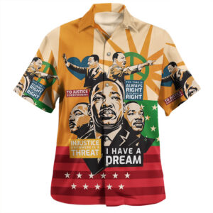 Martin Luther King History Hawaiian Shirt