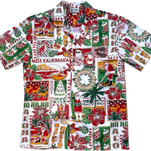 Mele Kalikimaka Ho Ho Ho Aloha Christmas Hawaiian Shirt