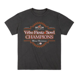 Miami Hurricanes 2026 Fiesta Bowl Champs Shirt