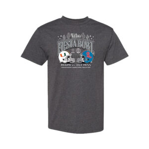 Miami Hurricanes Vs Ole Miss Rebels 2026 Vrbo Fiesta Bowl T-Shirt