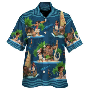 Moana and Maui Hawaiian Shirt