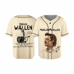Morgan Wallen Tour 2025 Baseball Jersey