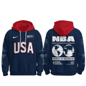 National Basketball Association All-Star 2026 Los Angeles USA Navy Hoodie