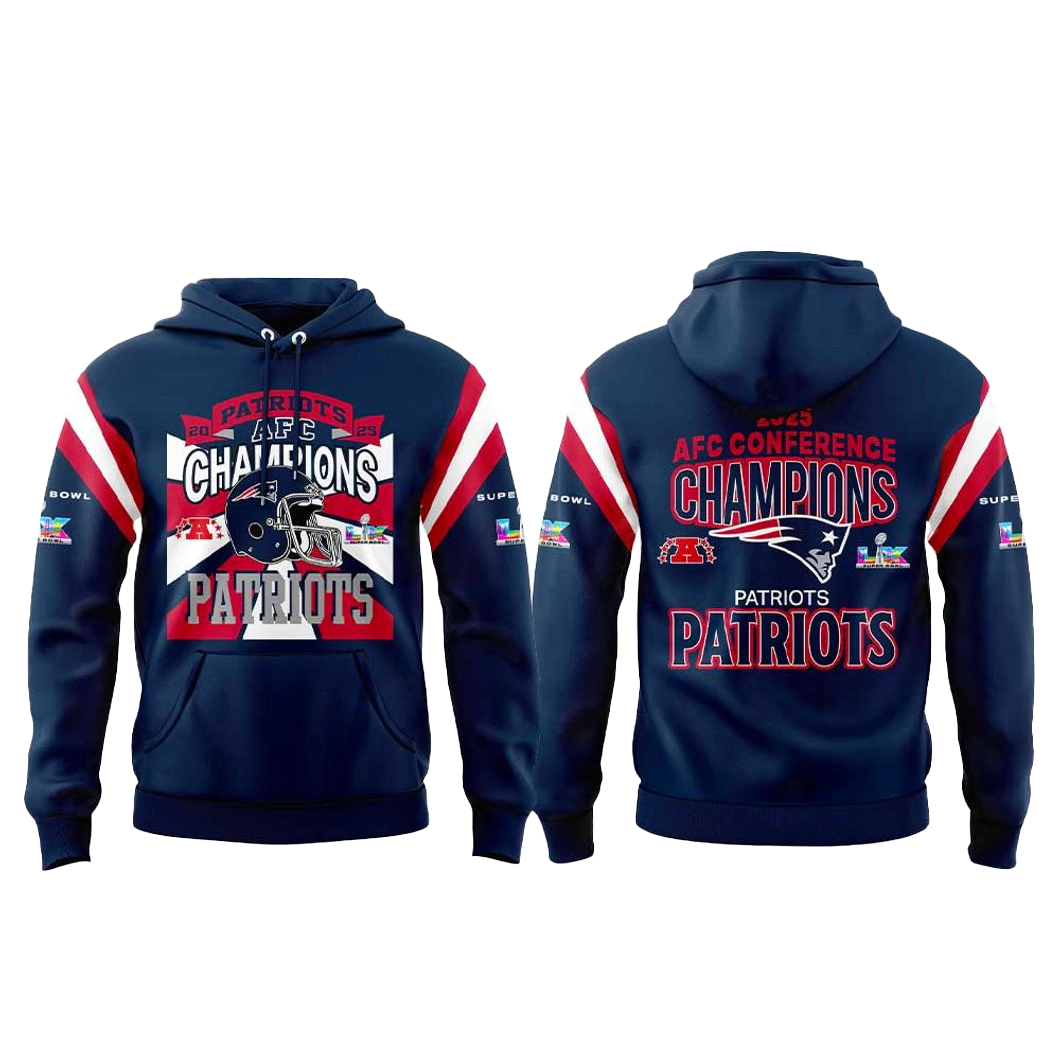 New England Patriots 2025-2026 AFC Conference Champions Shirt 2 New England Patriots 2025-2026 AFC Conference Champions Shirt - Image 2