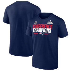 New England Patriots 2025 AFC Conference Champions T-Shirt