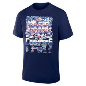 New England Patriots 2025 AFC East Division Champions Signature Shirt