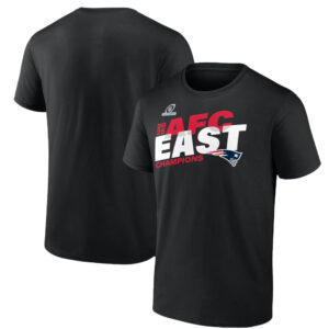 New England Patriots 2025 AFC East Division Champions T-Shirt